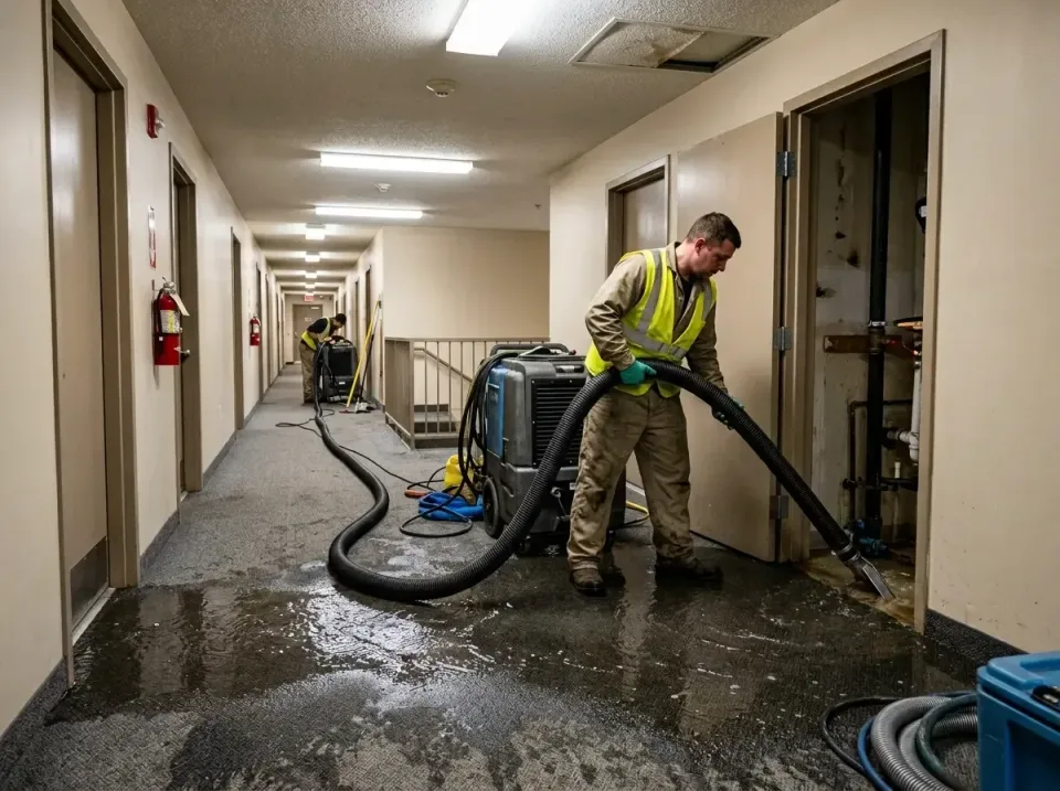 multi-unit-apartment-hallway-f-005 — frequently asked questions, Emergency Burst Pipe Water Extraction & Removal in Boardman…